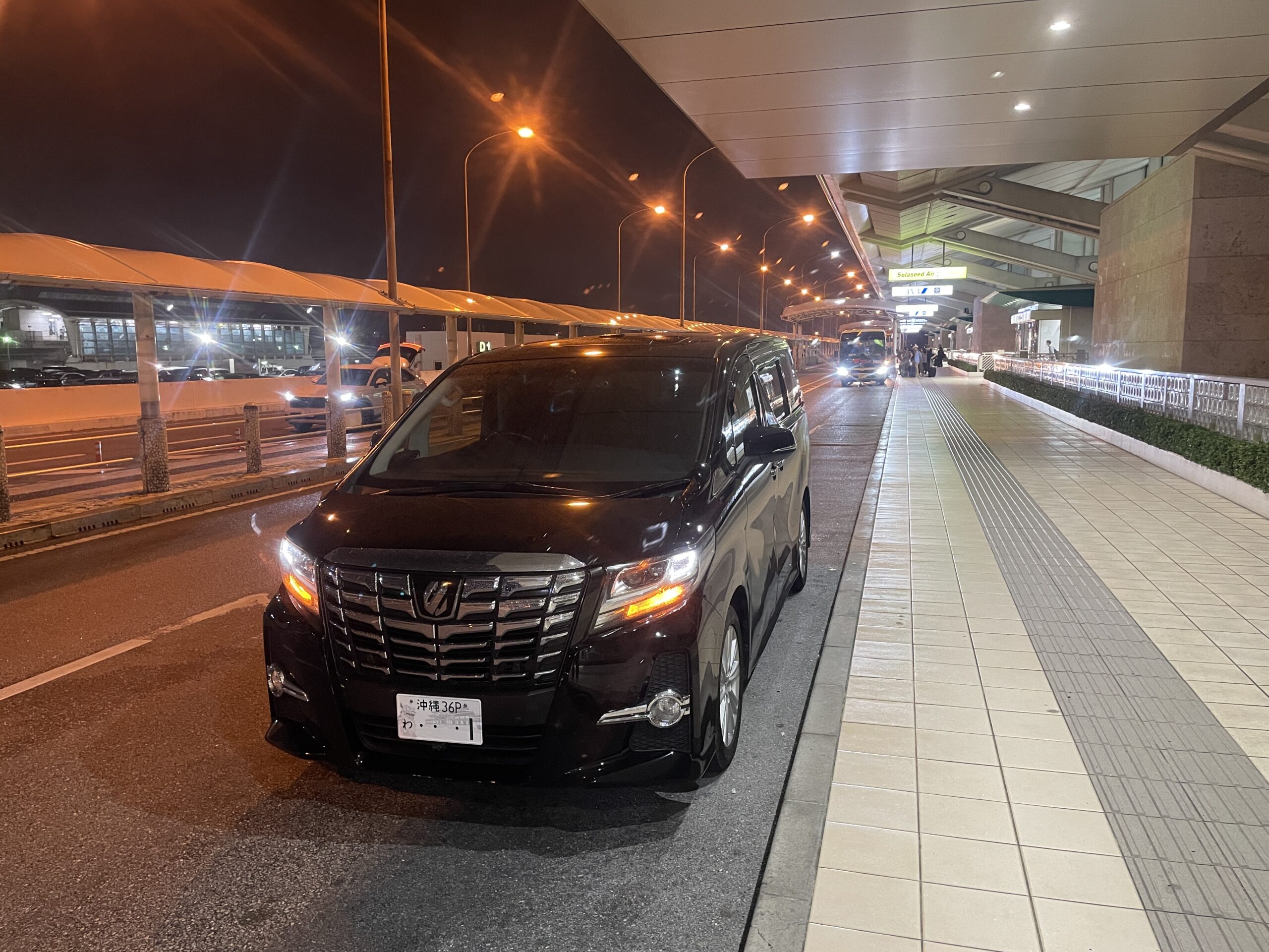 那覇空港⇔営業所 送迎は個別送迎でプライベート移動